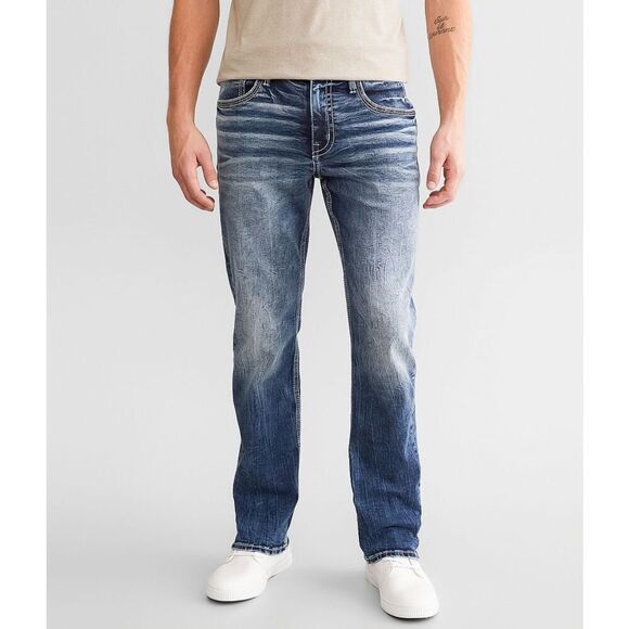 ✨BKE Men's Blue Jake Straight Stretch Sz 31S Jeans✨ - Picture 1 of 8